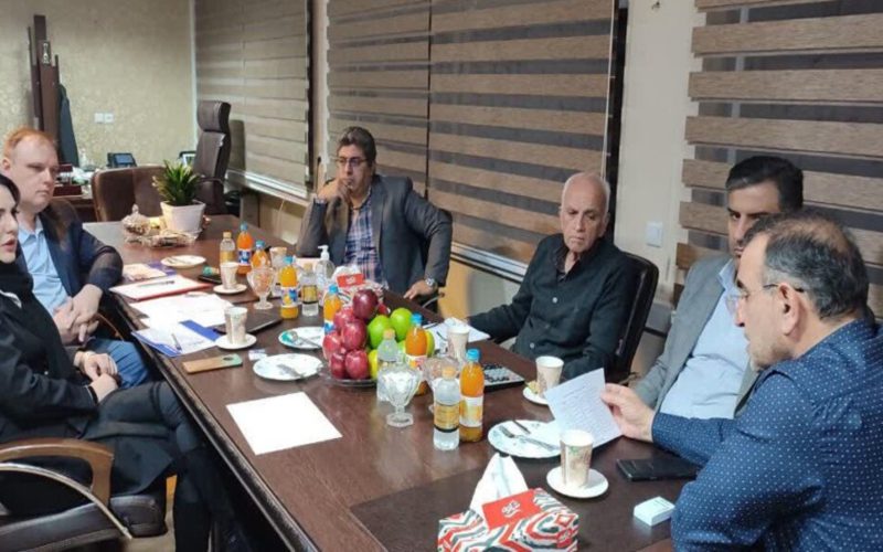 حضور نماینده شرکت آتلانت لجستیک روسیه در شرکت توکاریل حضور نماینده شرکت آتلانت لجستیک روسیه در شرکت توکاریل