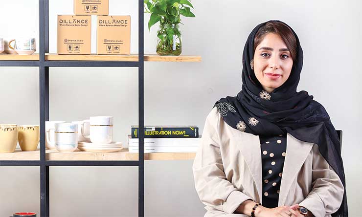 سارا سقایی بنیان‌گذار کسب‌وکار دیلانس