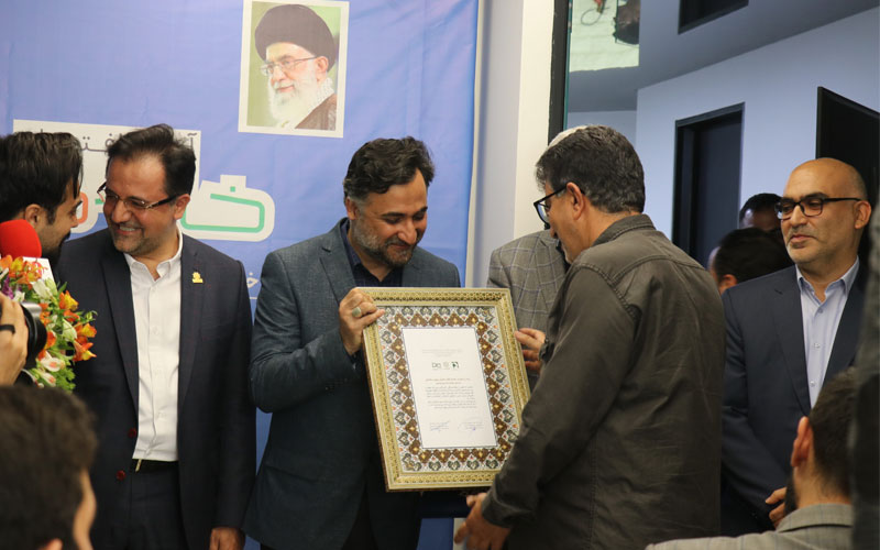 مراسم تقدیر از دست اندرکاران خانه خلاق هزاره