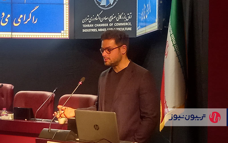 امین شمس در رویداد پول دیجیتال