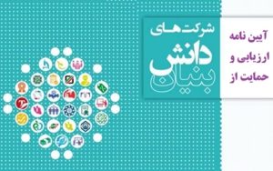 آغاز اجرای نظام جدید ارزیابی و حمایت از شرکتها و موسسات دانشبنیان آغاز اجرای نظام جدید ارزیابی و حمایت از شرکتها و موسسات دانشبنیان