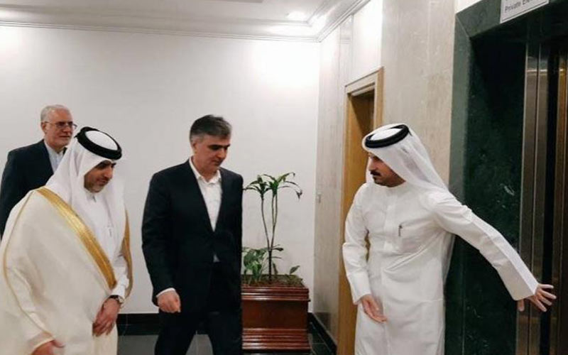 رئیسکل بانک مرکزی وارد قطر شد رئیسکل بانک مرکزی وارد قطر شد