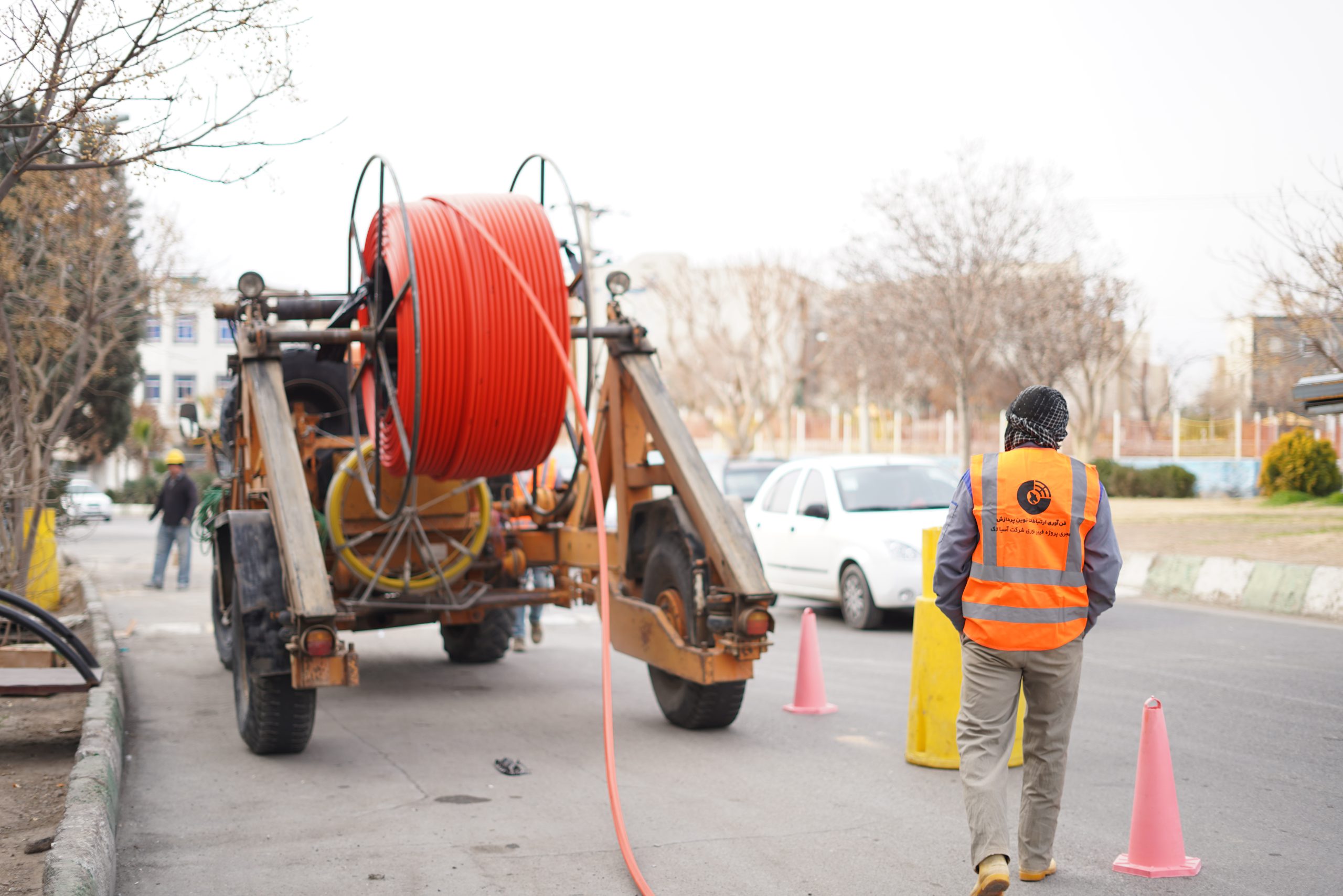 پروژه توسعه شبکه فیبر نوری (FTTX) شهر سمنان