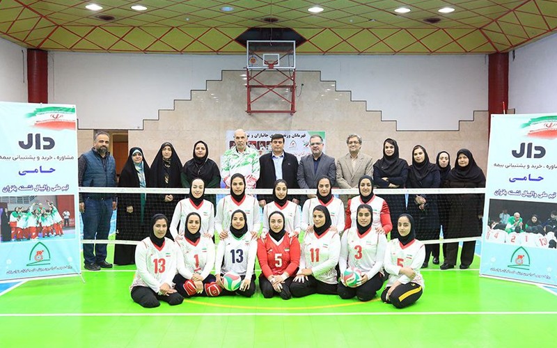 دال، حامی تیم ملی والیبال نشسته بانوان ایران شد دال، حامی تیم ملی والیبال نشسته بانوان ایران شد