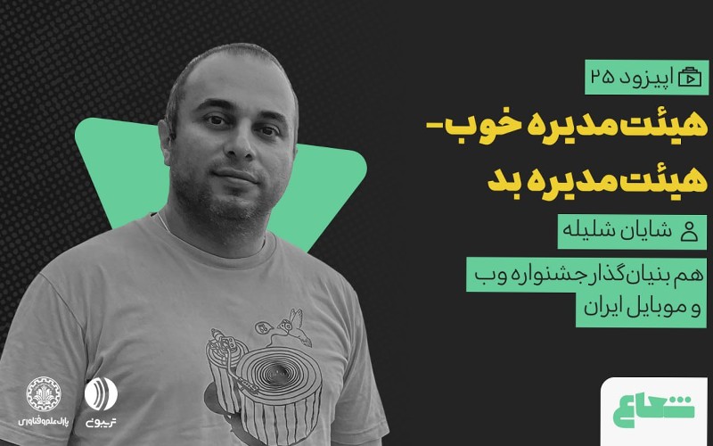 شایان شلیله، مهمان قسمت ۲۵ ویدئوکست شعاع شد شایان شلیله، مهمان قسمت ۲۵ ویدئوکست شعاع شد
