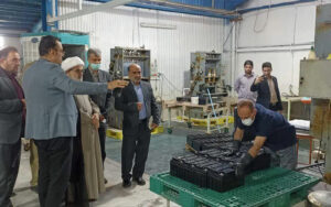 بازدید مدیر کل بازرسی استان سمنان از کارخانه باتری سازی فناپتک در دامغان بازدید مدیر کل بازرسی استان سمنان از کارخانه باتری سازی فناپتک در دامغان