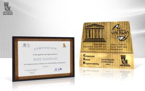 بانک پاسارگاد، لوح و تندیس سلامت اجتماعی یونسکو را دریافت کرد بانک پاسارگاد، لوح و تندیس سلامت اجتماعی یونسکو را دریافت کرد