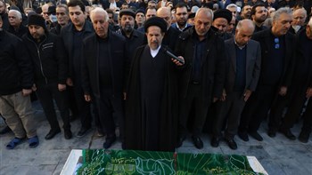 پیکر حاج آقا علاءالدین میرمحمدصادقی تشییع شد